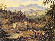 Joseph Anton Koch The Monastery of St.Francis in Sabine Hills, Rome china oil painting artist